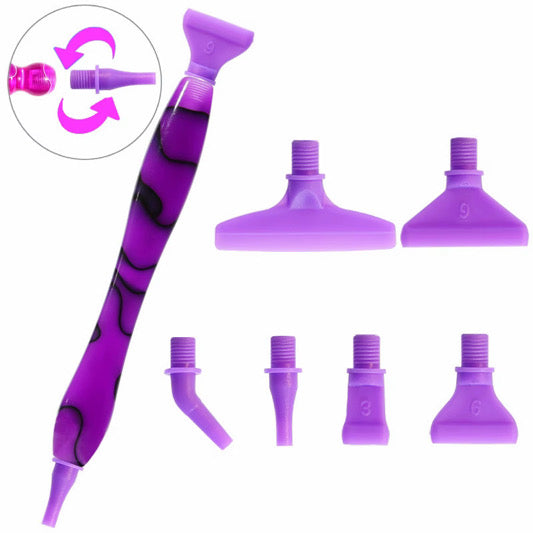 Marble Piping Diamond Art Pen & 6 plastic tips