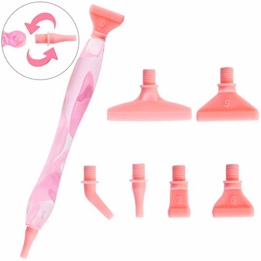 Marble Piping Diamond Art Pen & 6 plastic tips