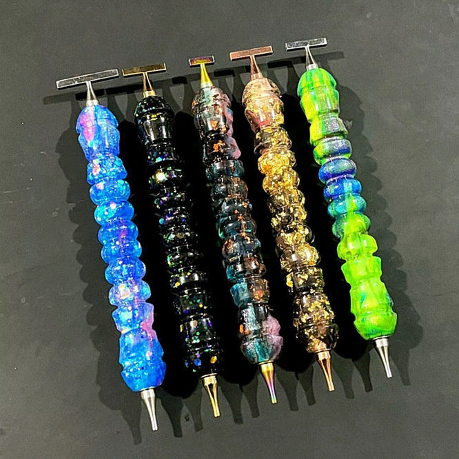Luxe Diamond Art Resin Pen & 1+6 Stainless Steel Nibs