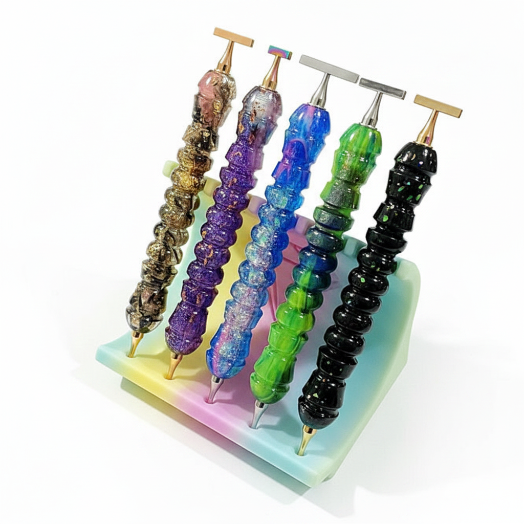 Luxe Diamond Art Resin Pen & 1+6 Stainless Steel Nibs