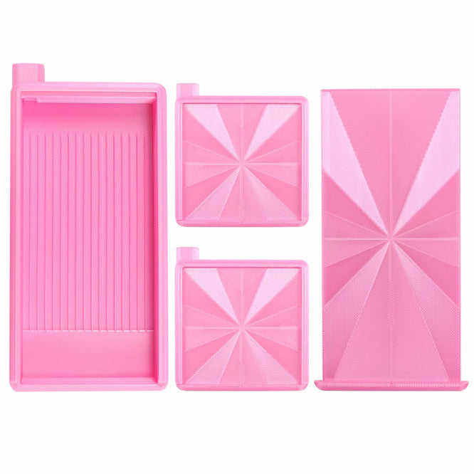 Galaxy Diamond Art Tray With Lid 3 pcs. Set