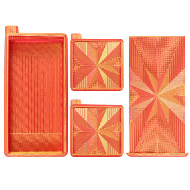 Galaxy Diamond Art Tray With Lid 3 pcs. Set