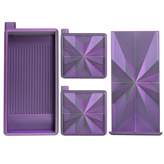 Galaxy Diamond Art Tray With Lid 3 pcs. Set