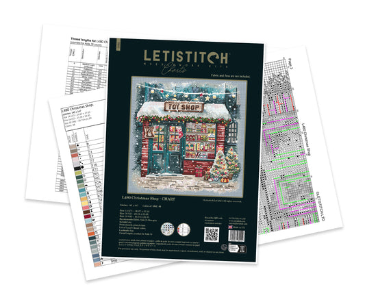 Christmas Shop - PDF CHART