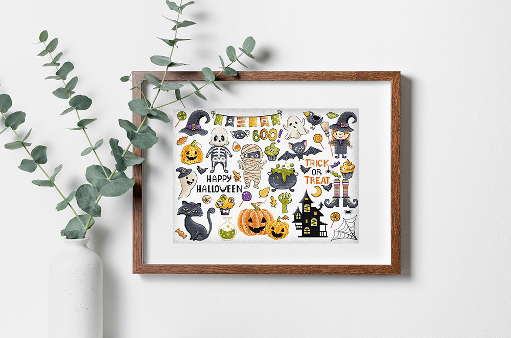 L8225 Halloween Sampler