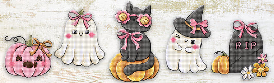 L9944 Boo Crew Ornaments 5 pcs.