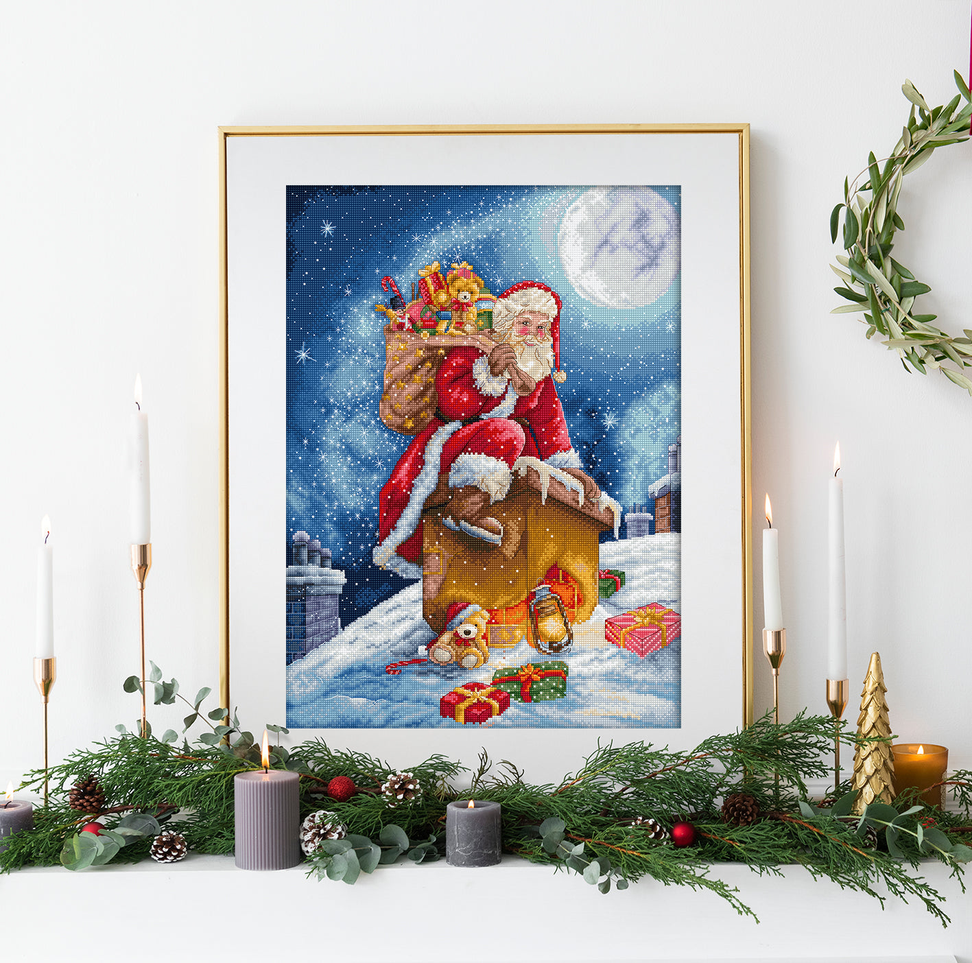 L9964 Santa's Secret Stop – LETISTITCH