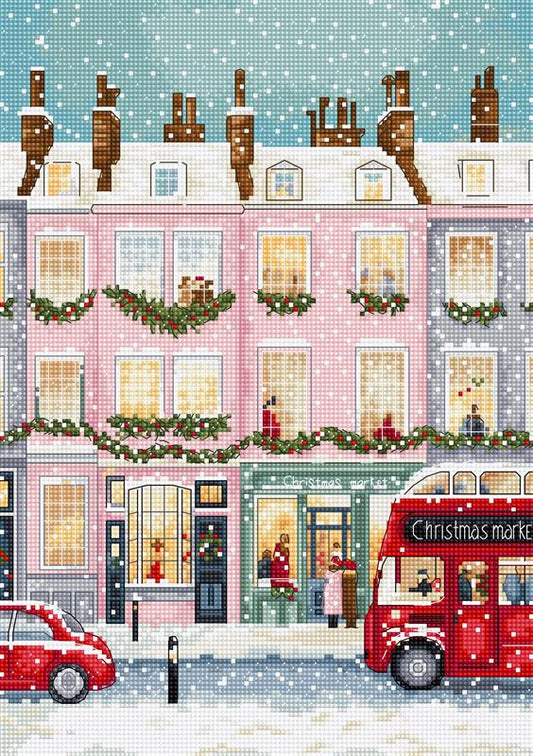 L9983 London Winter Charm Cross Stitch Kit
