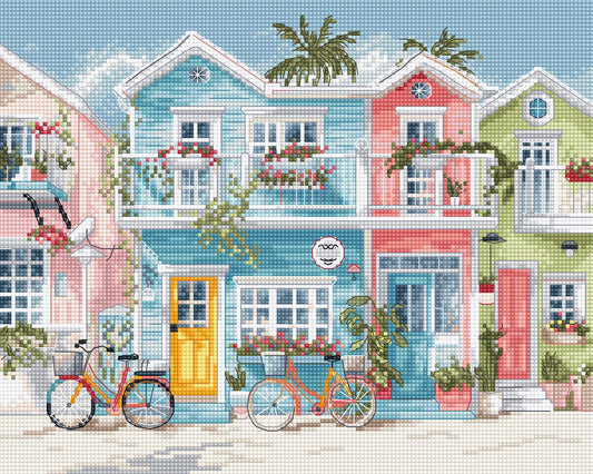 L9985 Beach Bliss Cross Stitch Kit