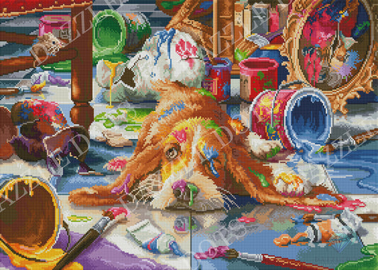 LDS-7029 Puppy Picasso
