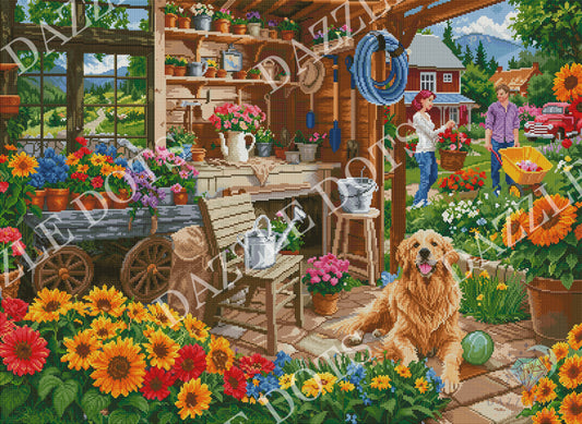 LDS-7030 Garden Shed