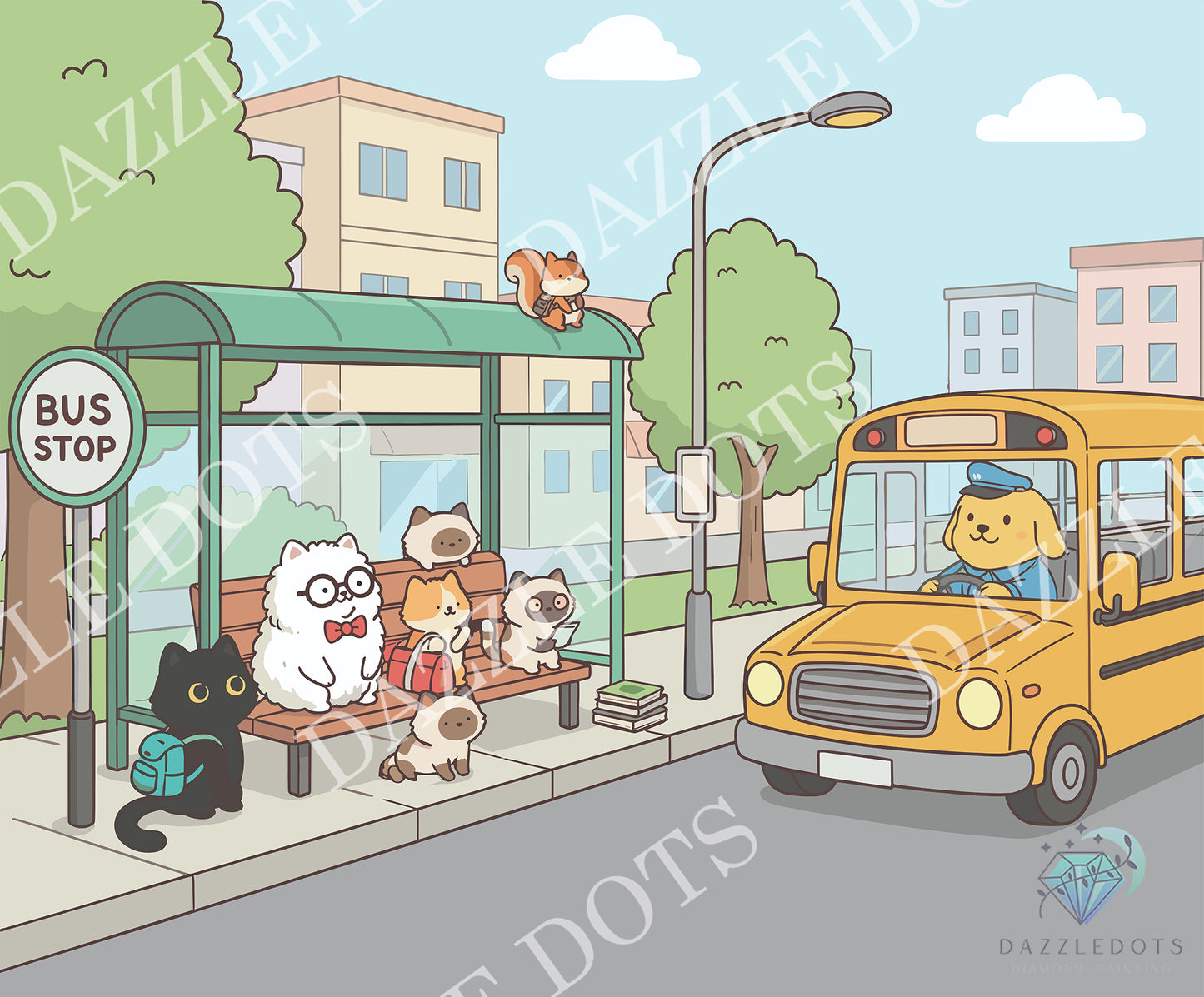 LDS-7065 Busy Little Paws