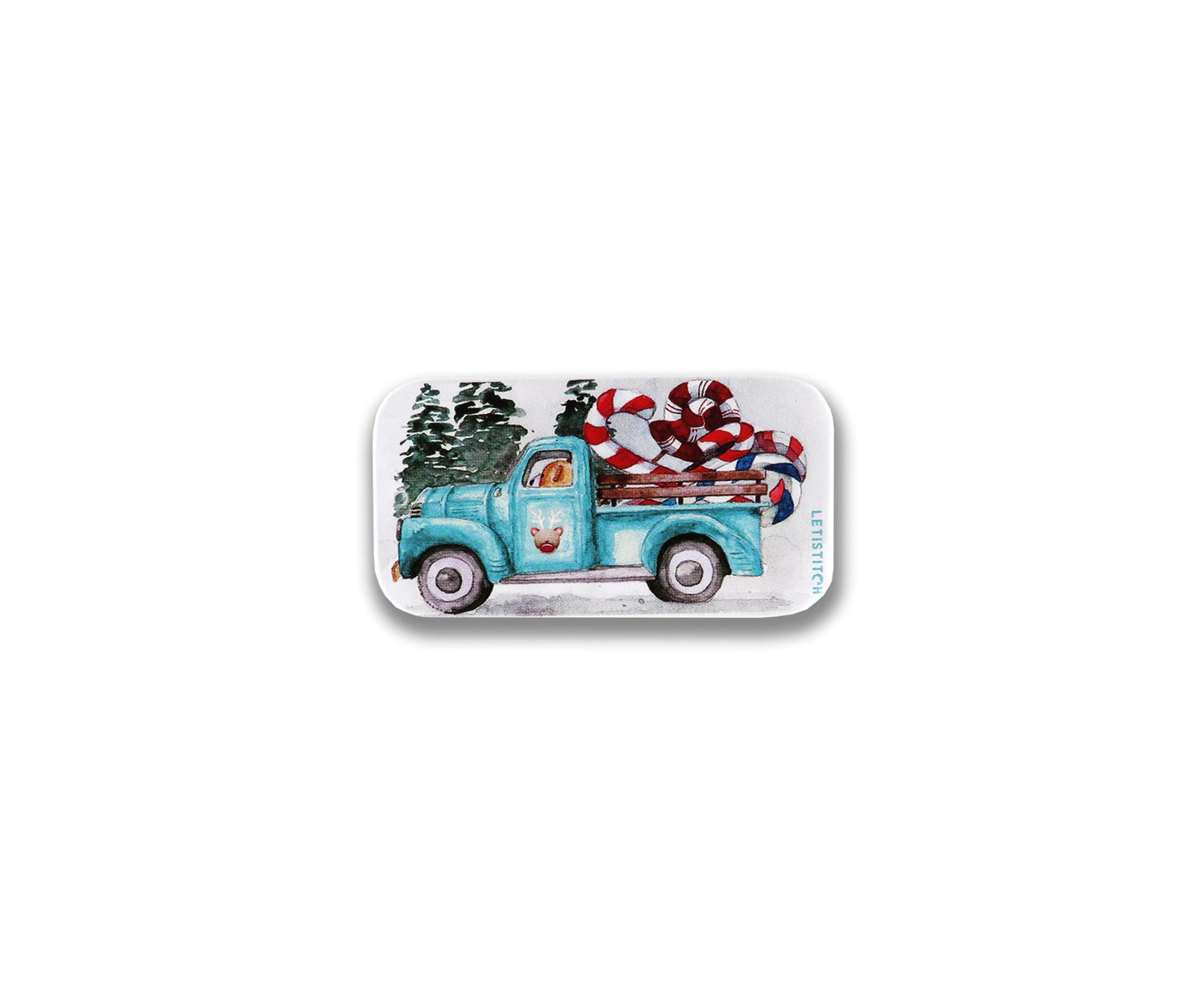 Letistitch "Christmas delivery" Tin Box 25629