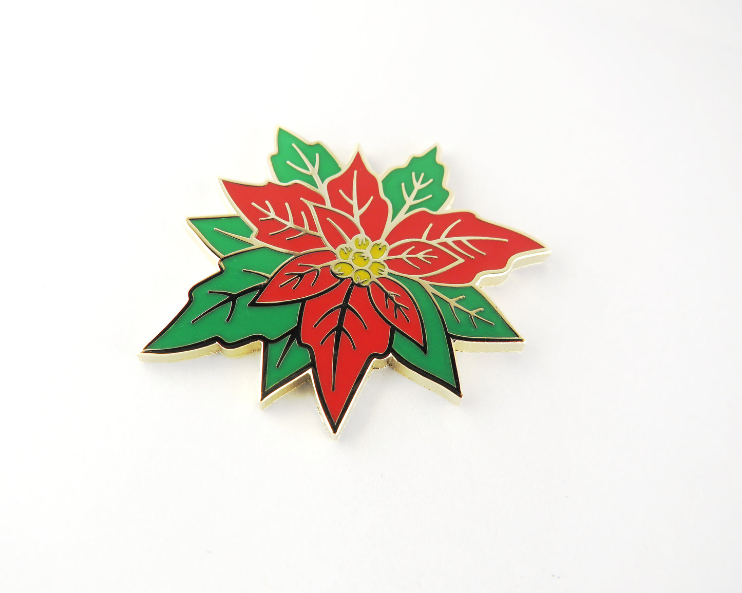 Letistitch SKU 14353 Poinsettia Chart Holder & Needle Minder