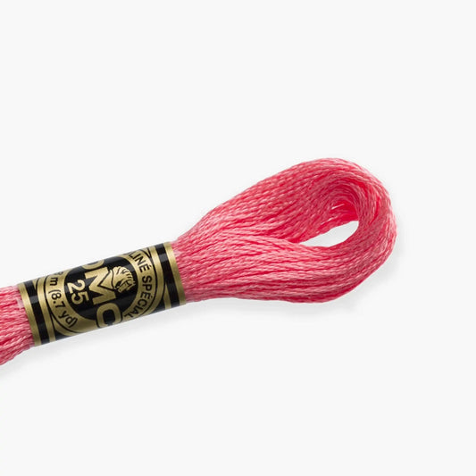 DMC Stranded Cotton color 3716-3866, DMC Embroidery Thread, 8 meter skeins Stranded Cotton