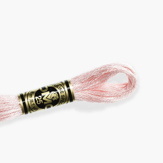 DMC Stranded Cotton color 3716-3866, DMC Embroidery Thread, 8 meter skeins Stranded Cotton