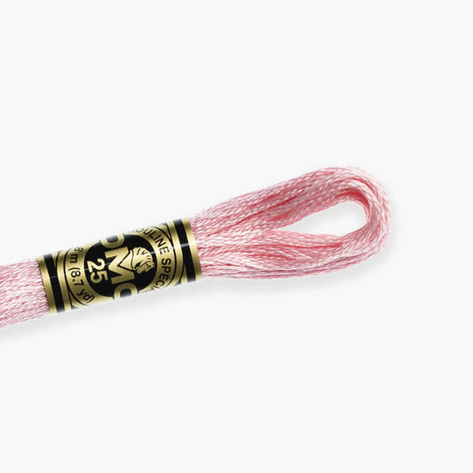 DMC Stranded Cotton color 3716-3866, DMC Embroidery Thread, 8 meter skeins Stranded Cotton
