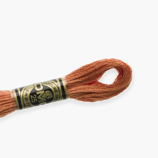 DMC Stranded Cotton color 3716-3866, DMC Embroidery Thread, 8 meter skeins Stranded Cotton