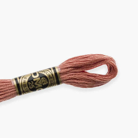 DMC Stranded Cotton color 3716-3866, DMC Embroidery Thread, 8 meter skeins Stranded Cotton