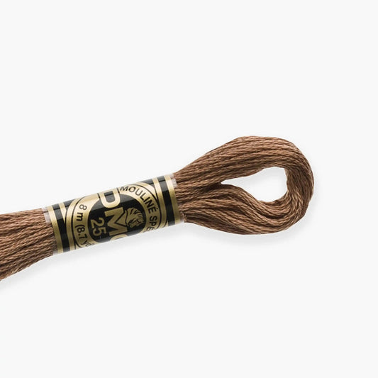 DMC Stranded Cotton color 3716-3866, DMC Embroidery Thread, 8 meter skeins Stranded Cotton