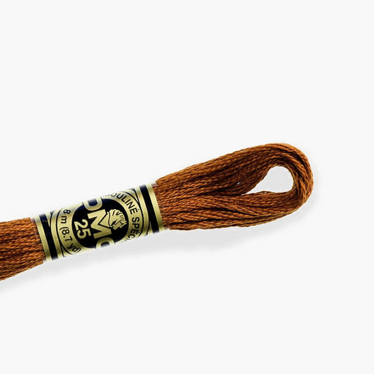 DMC Stranded Cotton color 3716-3866, DMC Embroidery Thread, 8 meter skeins Stranded Cotton