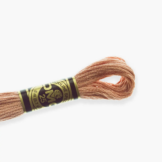 DMC Stranded Cotton color 3716-3866, DMC Embroidery Thread, 8 meter skeins Stranded Cotton