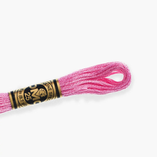 DMC Stranded Cotton color 3716-3866, DMC Embroidery Thread, 8 meter skeins Stranded Cotton