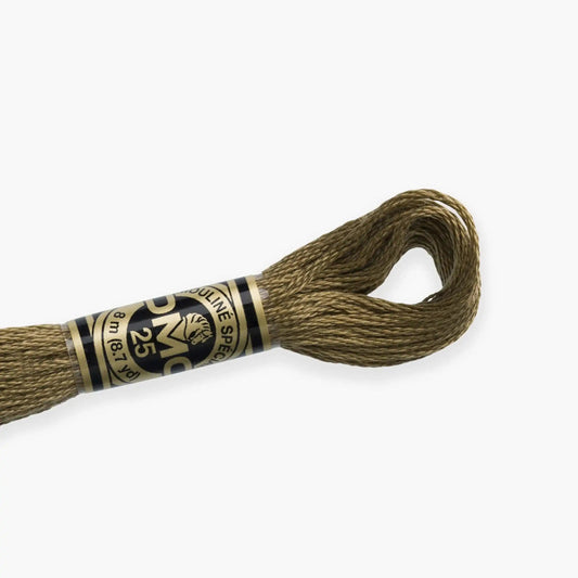 DMC Stranded Cotton color 3716-3866, DMC Embroidery Thread, 8 meter skeins Stranded Cotton