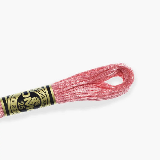 DMC Stranded Cotton color 3716-3866, DMC Embroidery Thread, 8 meter skeins Stranded Cotton