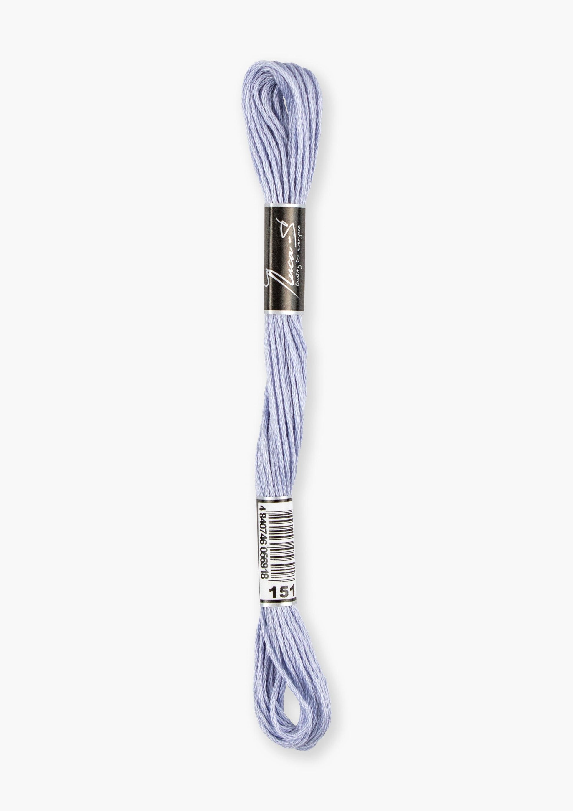 Stranded Cotton Luca-S - 151 / DMC 159 / Anchor X - Luca-S Stranded Cotton